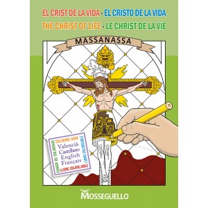Coloreja "Crist de la Vida" de Massanassa